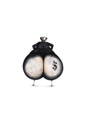Arsch voll Geld