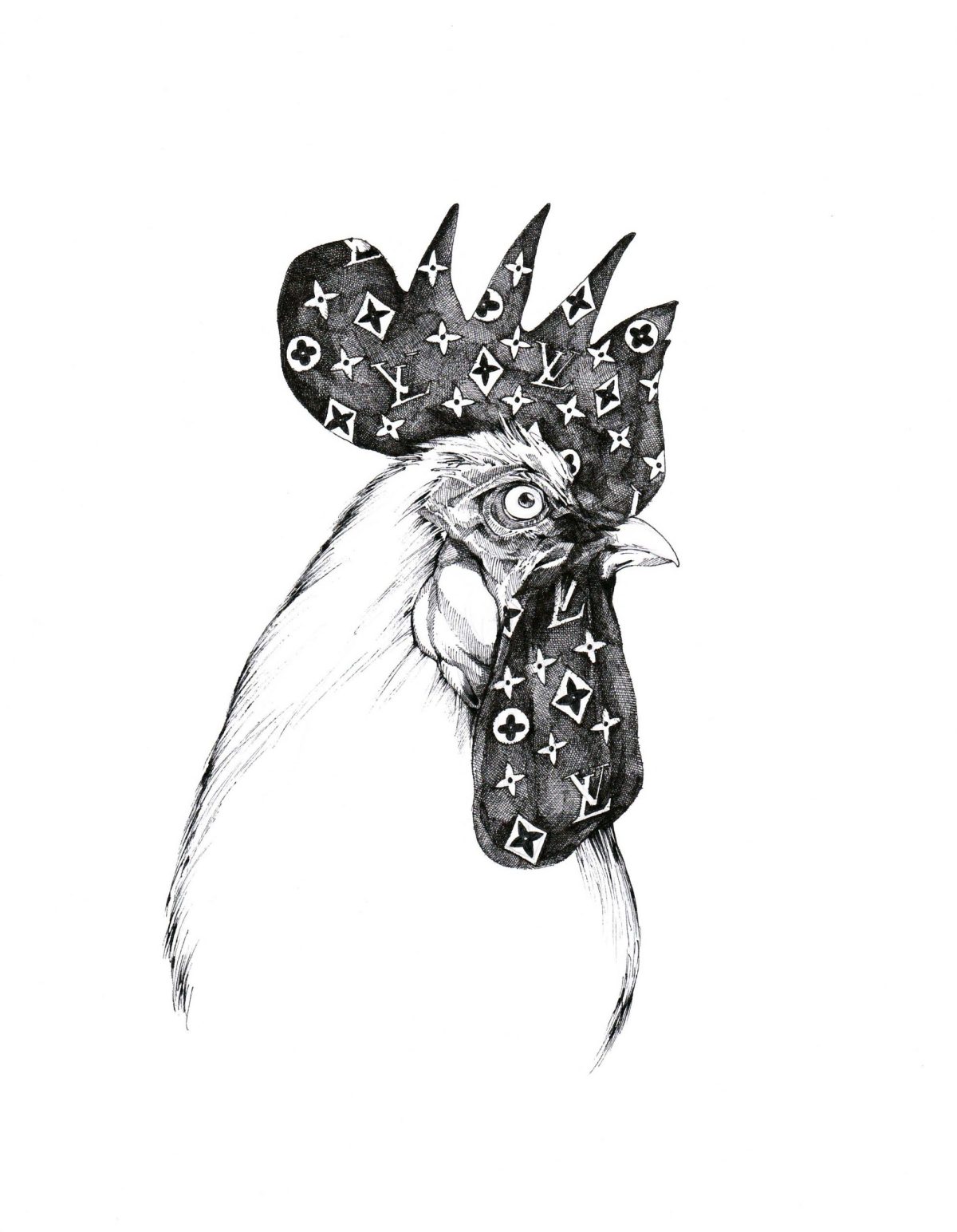 Coq au Vuitton