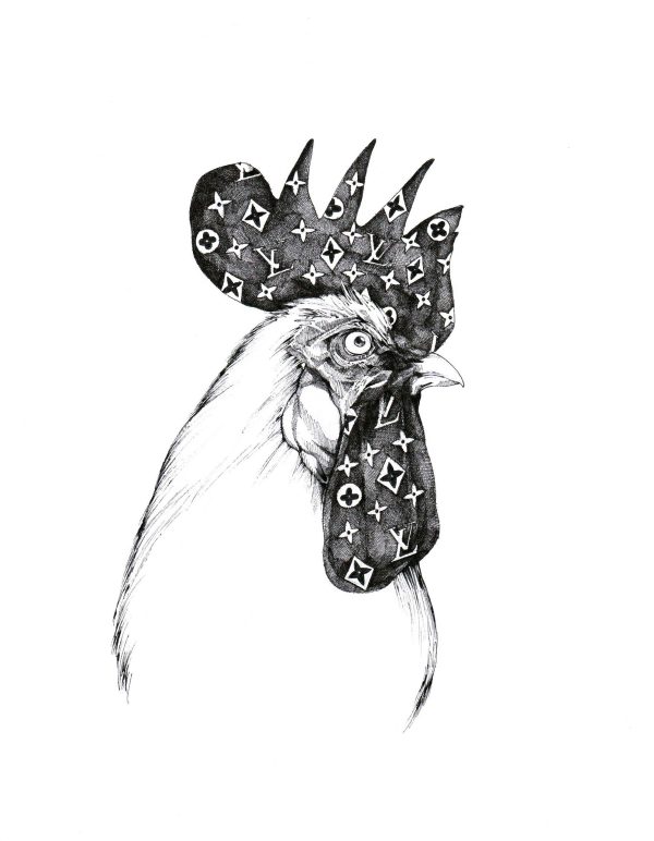 Coq au Vuitton