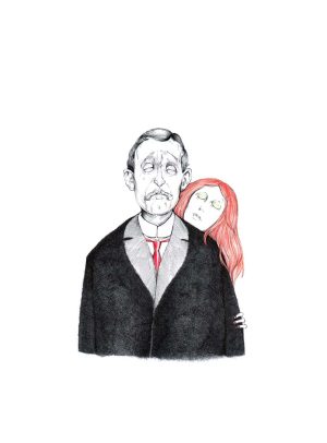 Edvard Munch und Vampir
