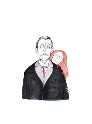 Edvard Munch und Vampir