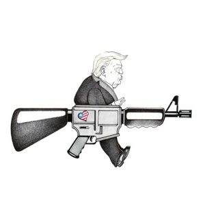 Guns don't kill people