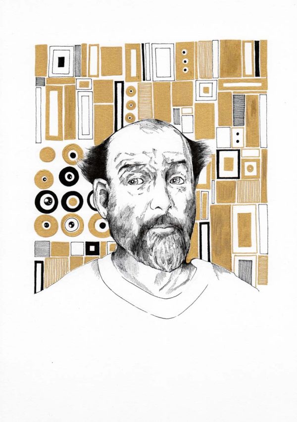 Gustav Klimt Portrait