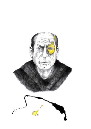 Jackson Pollock Portrait