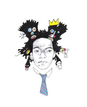 Jean-Michel Basquiat Portrait