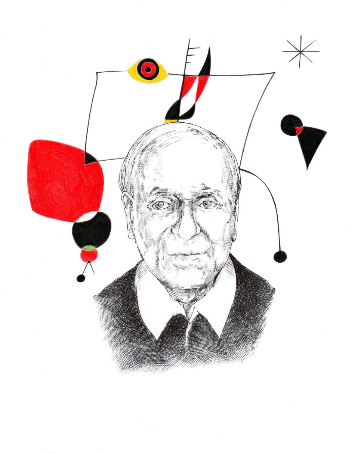 Joan Miró Portrait