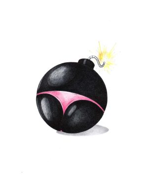 Kleine Arschbombe