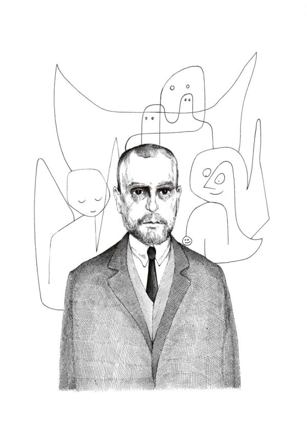 Paul Klee mit Engeln