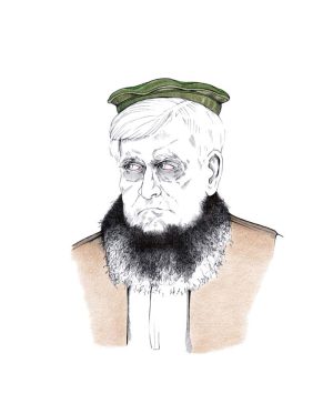 Schwarzer Afghane