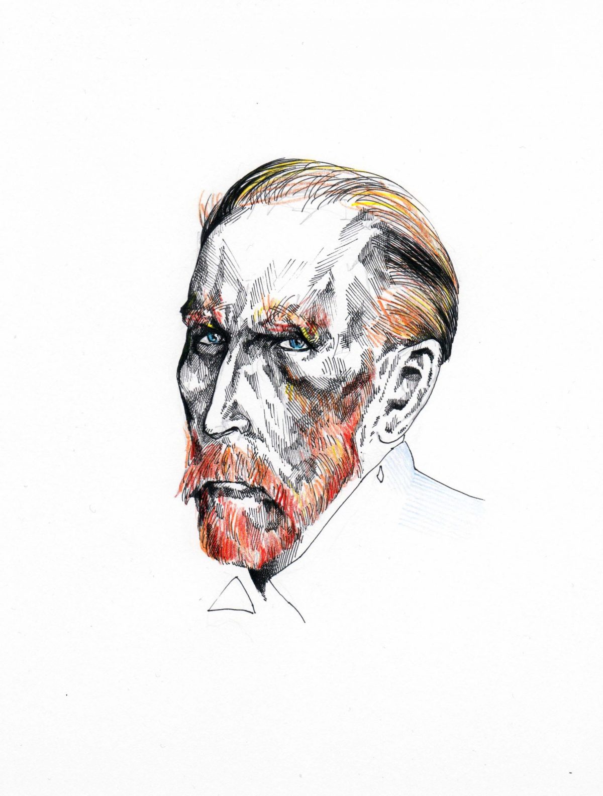 Vincent van Gogh - Feuerkopf