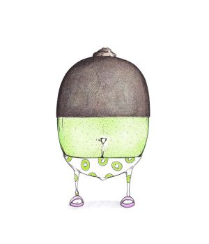 Kiwi, bauchfrei