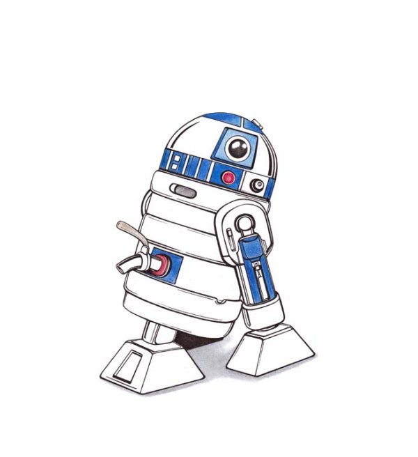 R2-D2 Biernachschub-Droide