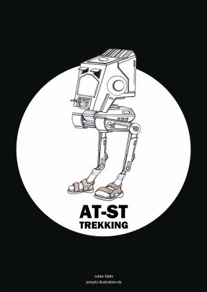 Poster "AT-ST Trekking"