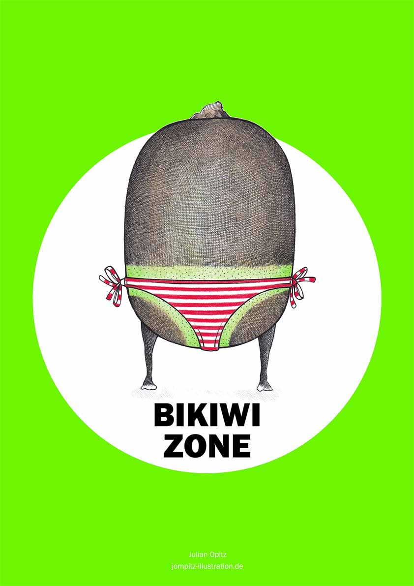 Poster "Bikiwizone"