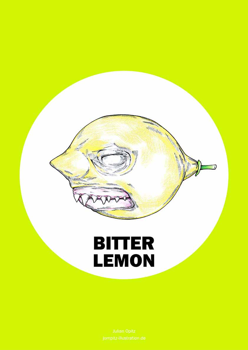 Poster "Bitter Lemon"