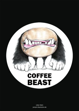 Poster "Coffee Beast"