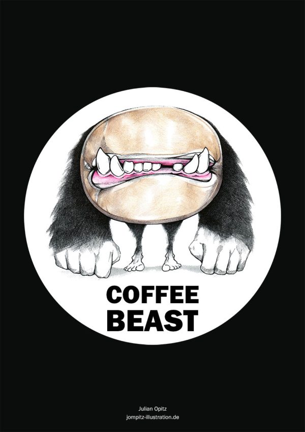 Poster "Coffee Beast"
