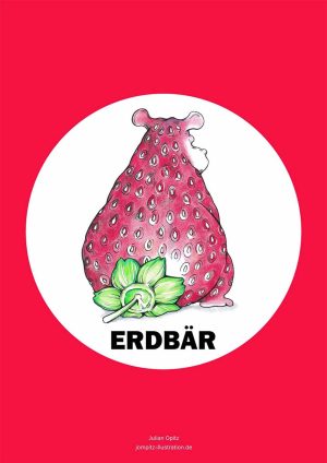 Poster "Erdbär"