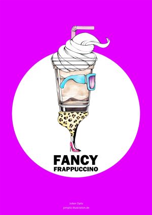 Poster "Fancy Frappuccino"