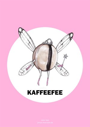 Poster "Kaffeefee"