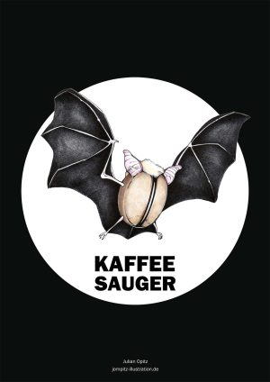 Poster "Kaffeesauger"