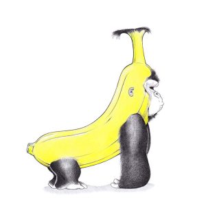 Bananen-Affe