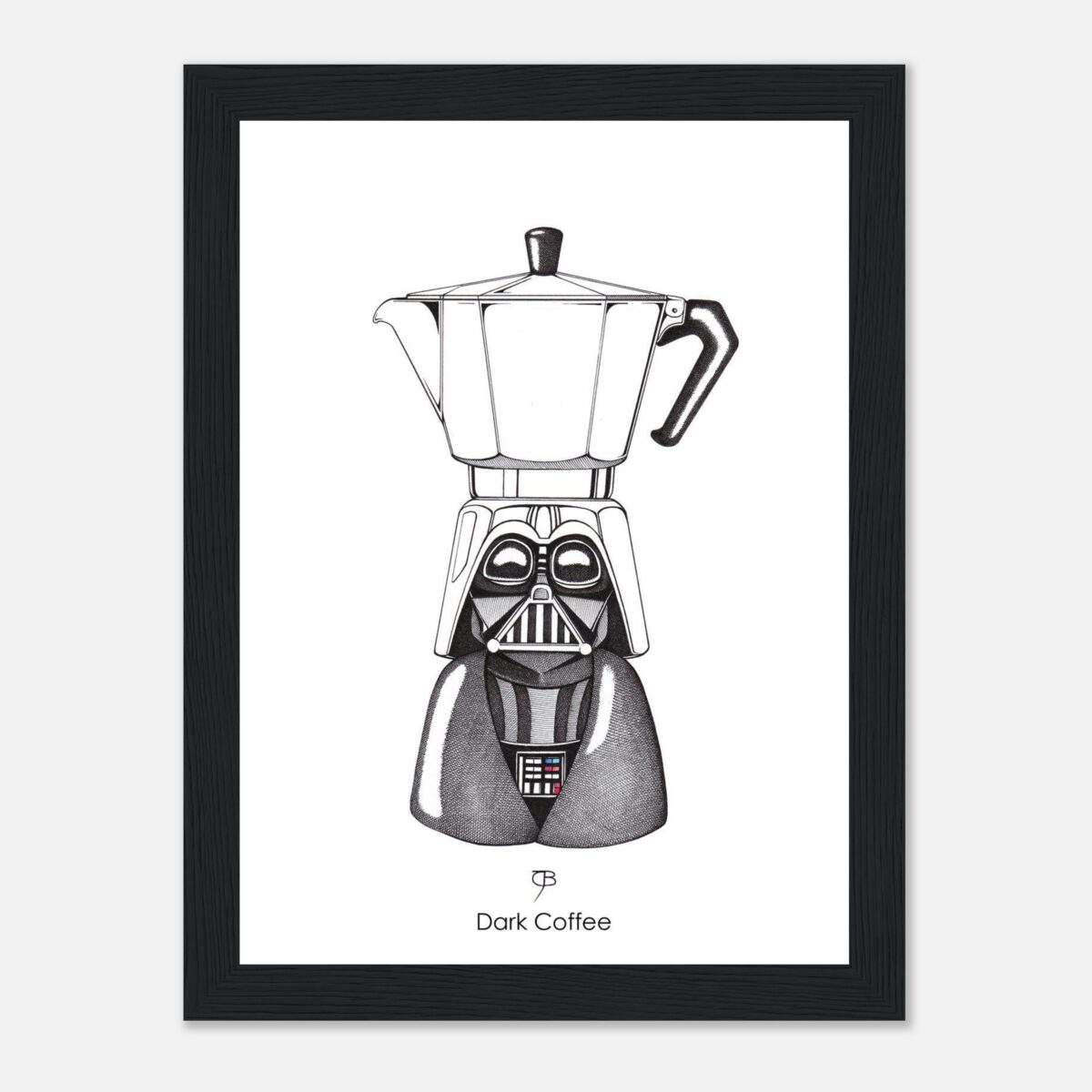 Art Print "Dark Coffee"