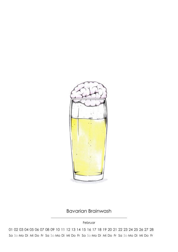 Bier-Kalender 2025 "Heiter bis hopfig" – Bild 2