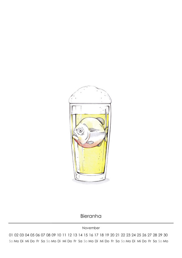 Bier-Kalender 2026 "Heiter bis hopfig" – Bild 4