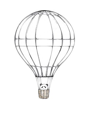 Chinesischer Spionage Ballon mit Panda