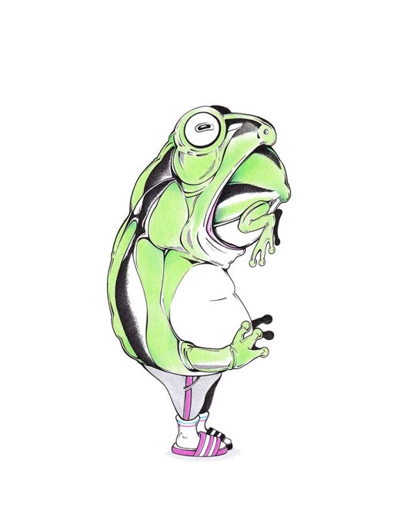 Frogsucker - Frosch schluckt Frosch