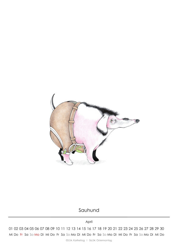 Hunde-Kalender 2026 "Hundeleben" – Bild 3