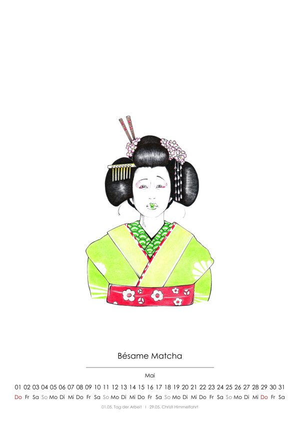 Japan-Kalender 2025 "Sumimasen" – Bild 3
