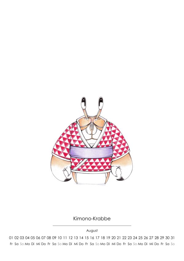 Kimono-Kalender 2025 "Kings of Kimono" – Bild 3