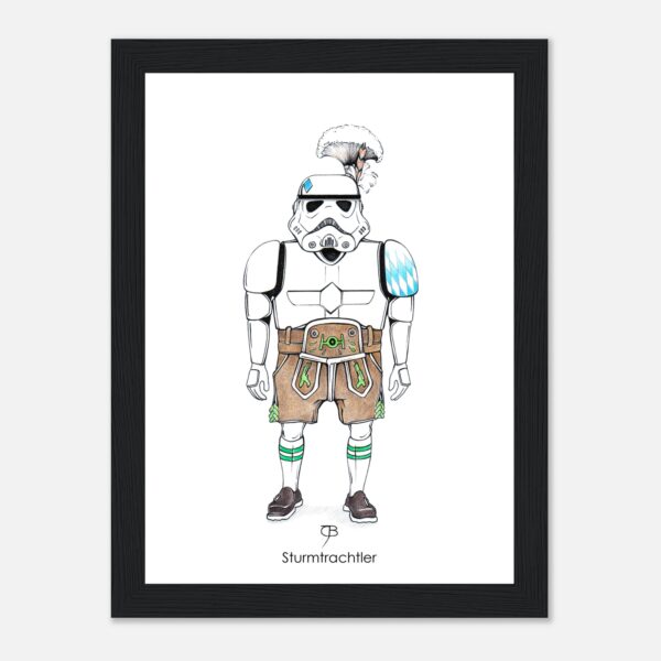 4 Star Wars Kunstdrucke – Bild 3