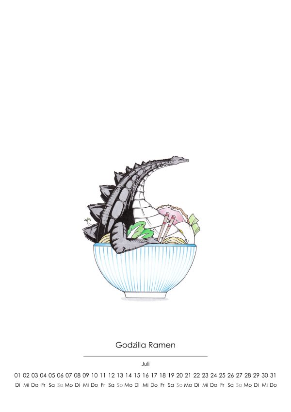 Ramen-Kalender 2025 "Something in My Soup" – Bild 3