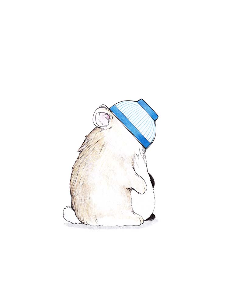 Ramen Ravager - Hamster mit dem Kopf in der Ramen-Schale