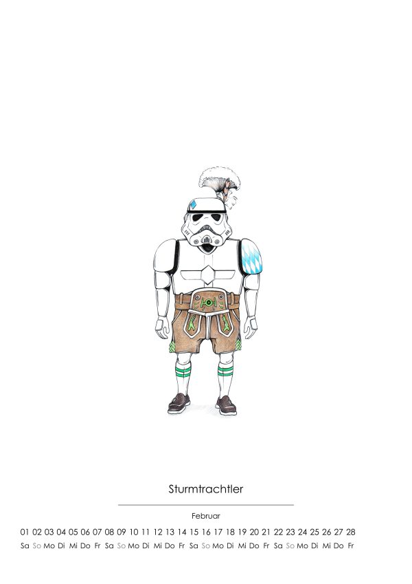 Star Wars Kalender 2025 - Episode 1 "Bavaria One" – Bild 2