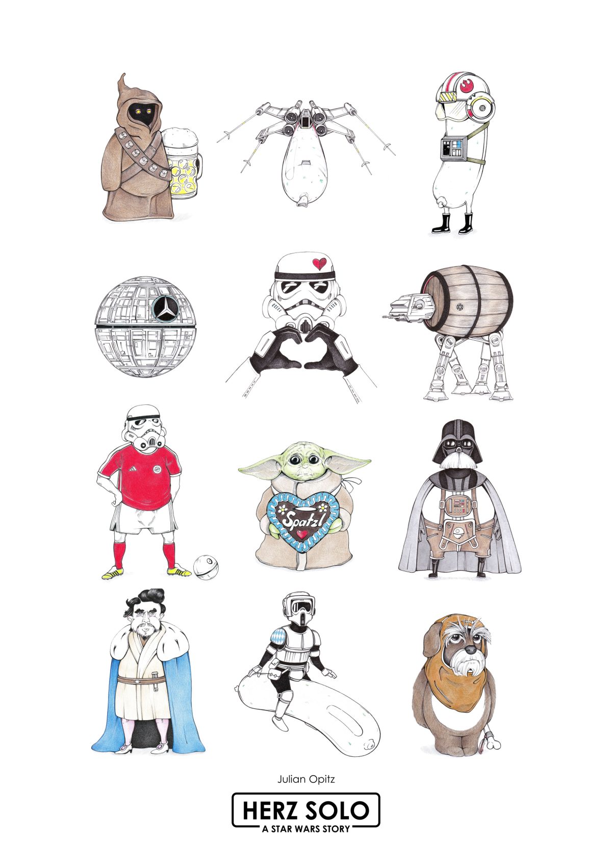 Star Wars Kalender 2025 Episode 2 Titelseite