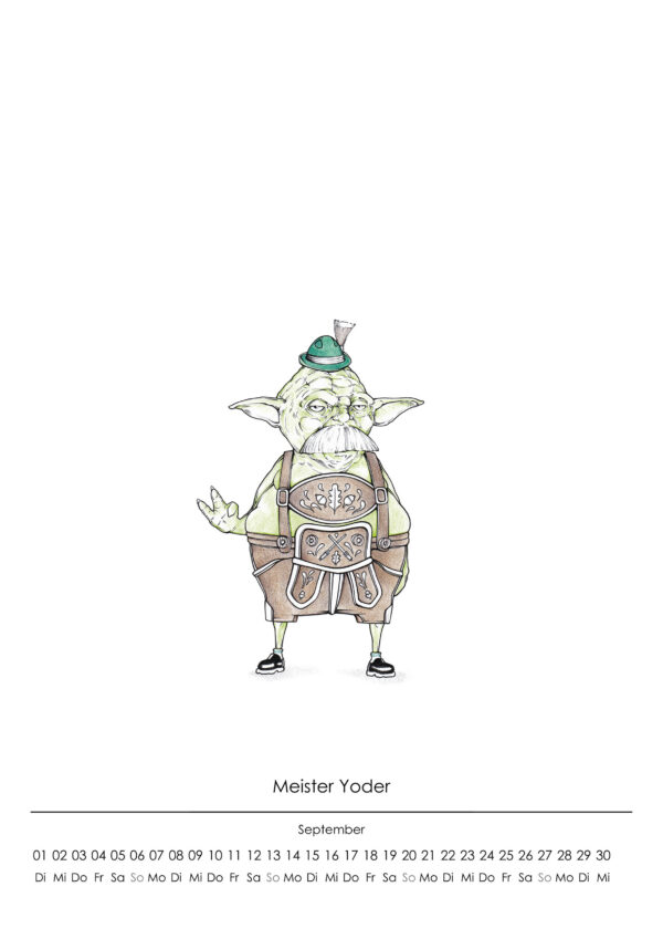 Star Wars Kalender 2026 – Episode 1 "Bavaria One" – Bild 4