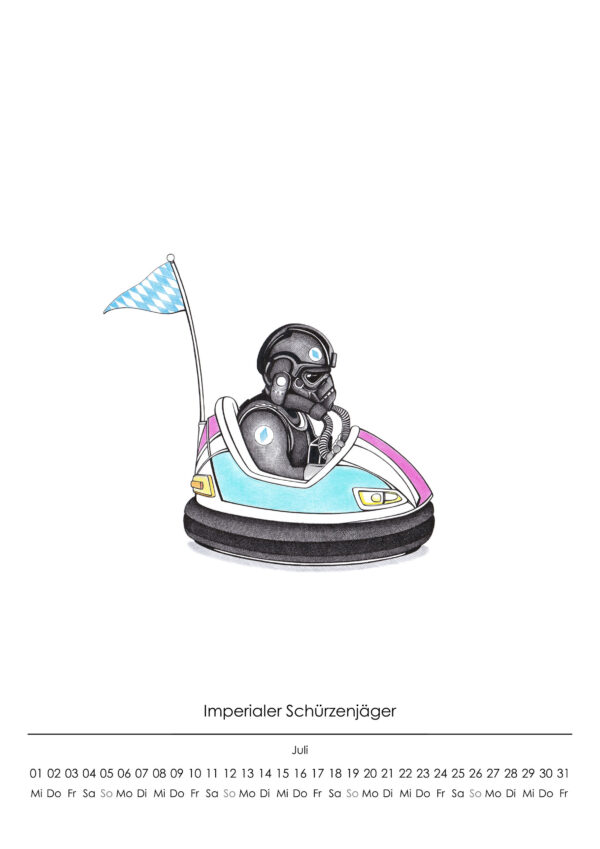 Star Wars Kalender 2026 – Episode 3 "Back to Wiesn" – Bild 3
