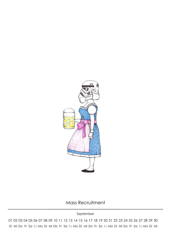 Star Wars Kalender 2026 – Episode 3 "Back to Wiesn" – Bild 4