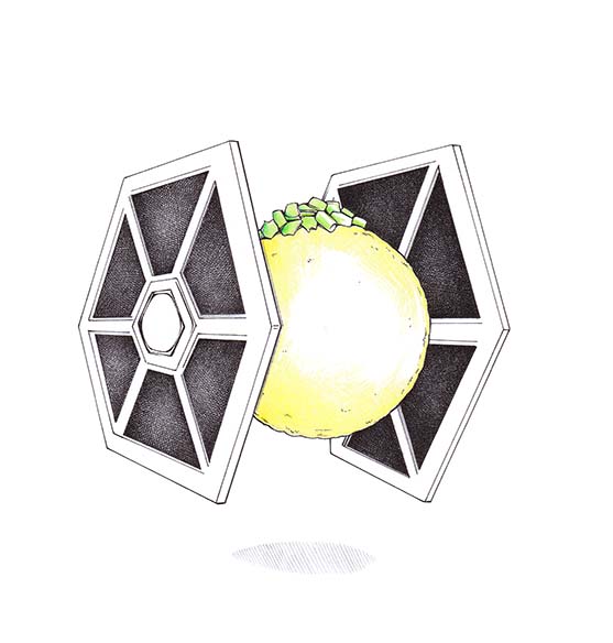 Star Wars TIE Fighter Kartoffelknödelklasse