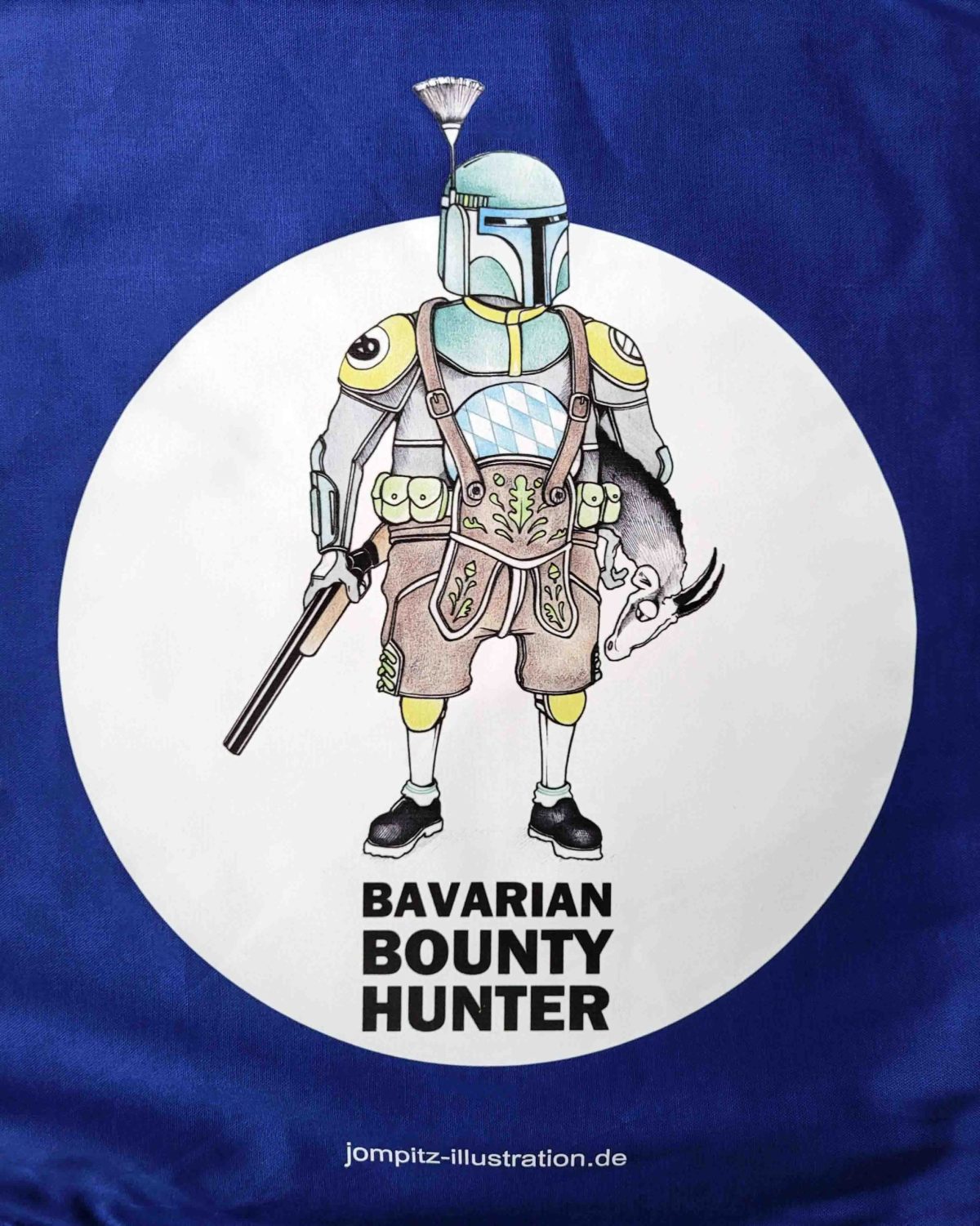 Turnbeutel "Bavarian Bounty Hunter"