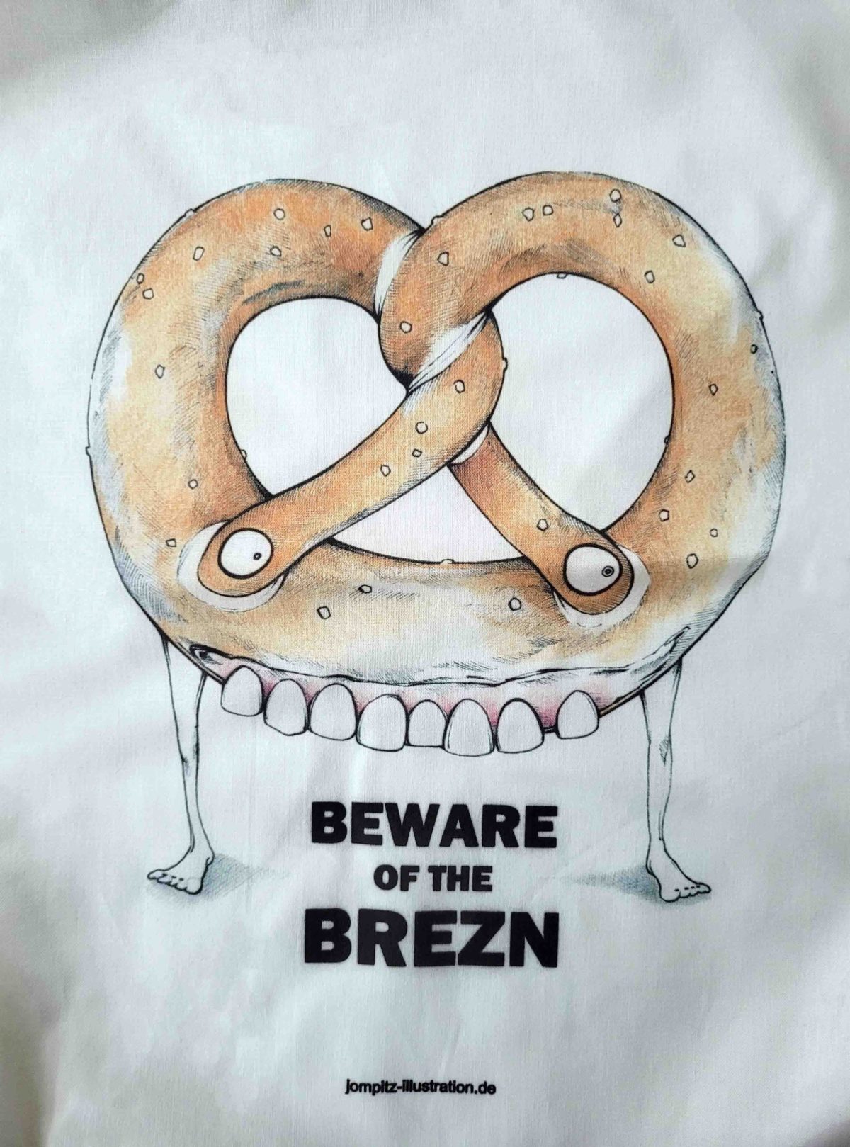 Turnbeutel "Beware of the Brezn"