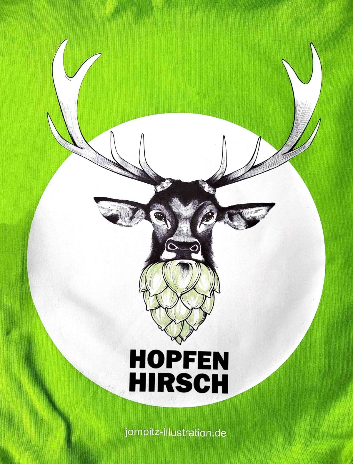 Turnbeutel "Hopfenhirsch"