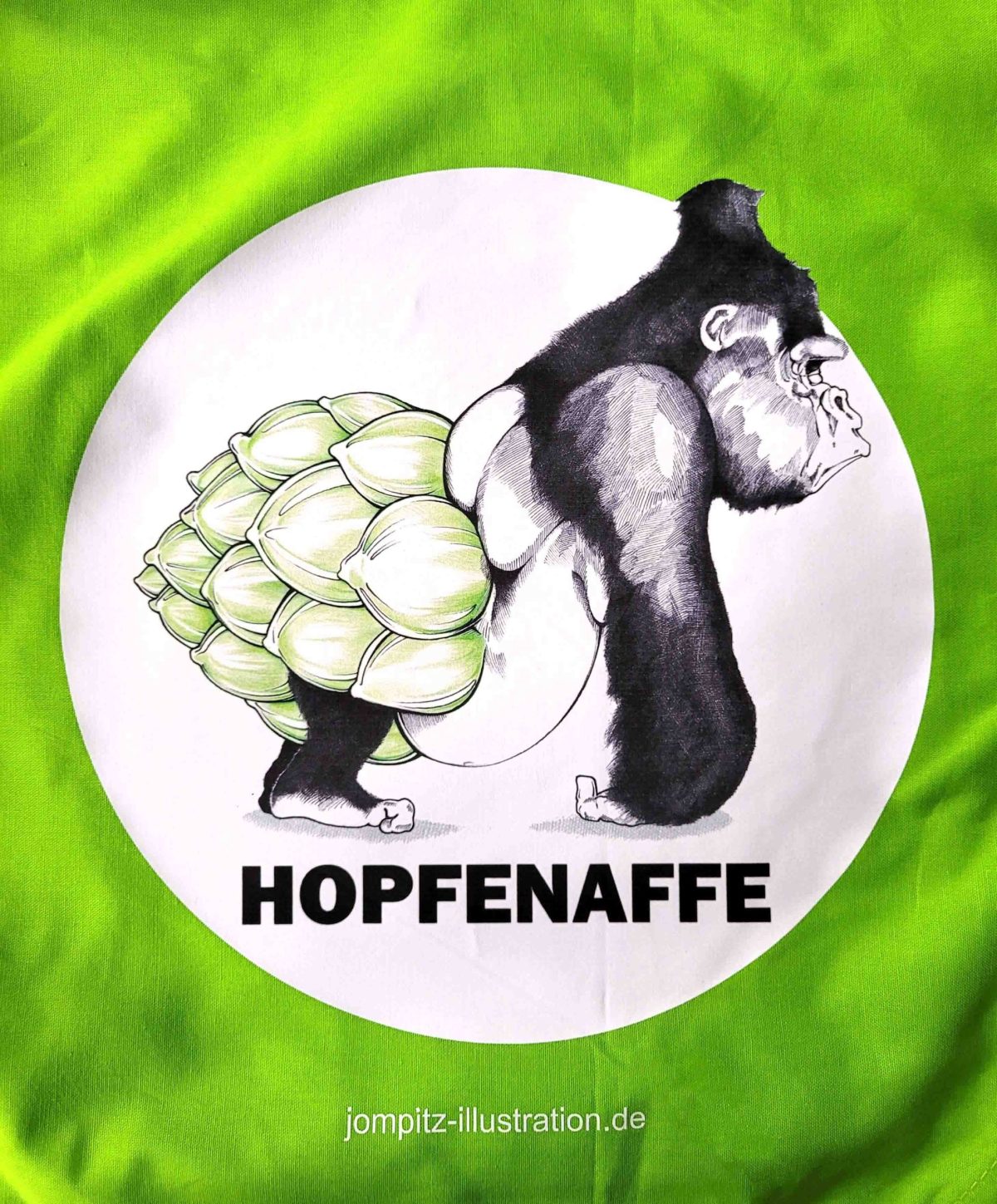 Turnbeutel "Hopfenaffe"