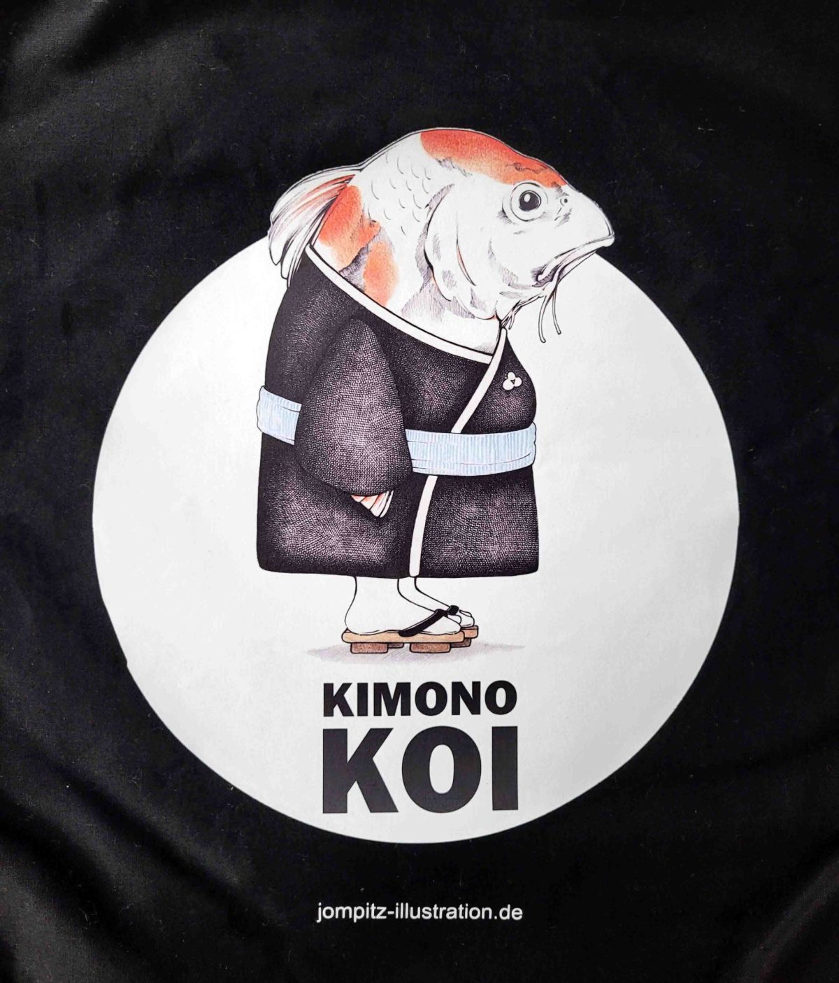 Turnbeutel "Kimono Koi"