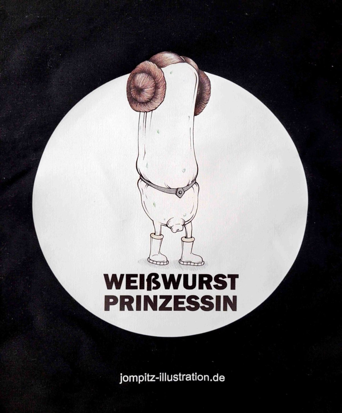 Turnbeutel "Weißwurst Prinzessin"