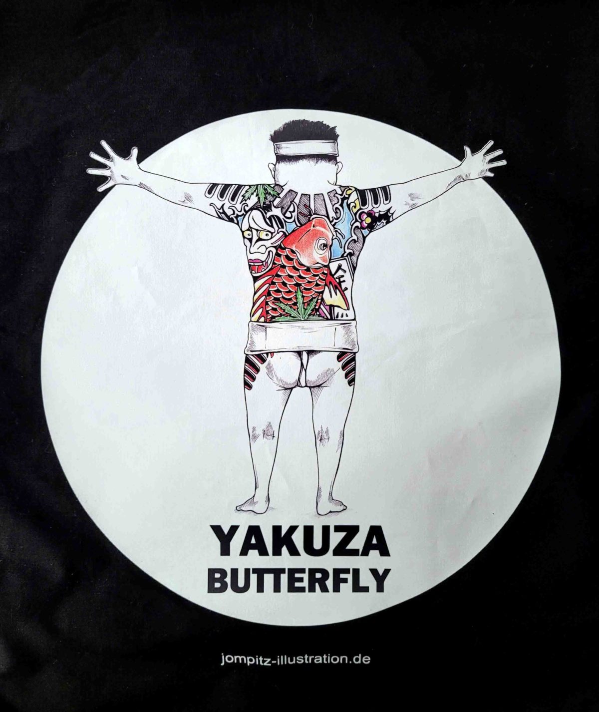 Turnbeutel "Yakuza Butterfly"